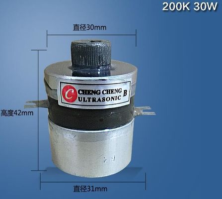 Đầu dò siêu âm áp điện bằng thép không gỉ tần số cao 200k
