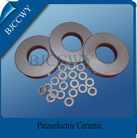 Hình dạng vòng hình Piezo Ceramic Plate 24mm 50Khz Đối với Transducer siêu âm