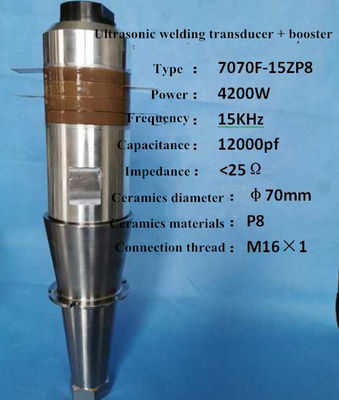 Hàn đầu dò siêu âm áp điện 4200w 15k